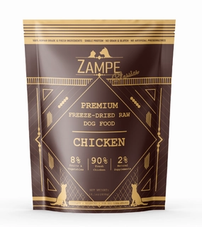 Zampe Freeze Dried Raw Chicken Slider Dog Food freeze-dried dog food,lightweight pet food