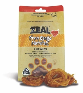 Zeal Free Range Air Dried Dog Treats (Veal Chewies) air-dried dog food,dehydrated dog food