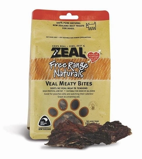 Zeal Free Range Air Dried Dog Treats (Veal Meaty Bites) air-dried dog food,dehydrated dog food
