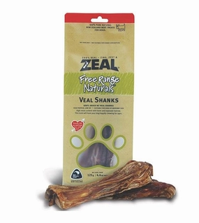 Zeal Free Range Air Dried Dog Treats (Veal Shanks) air-dried dog food,dehydrated dog food