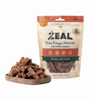 Zeal Free Range Air Dried Dog Treats (Veal Sticks) air-dried dog food,dehydrated dog food