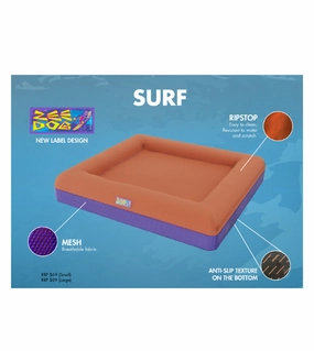 Zee.Dog Bed Cover (Surf) dog bed,pet blanket