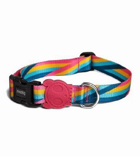 Zee.Dog Bowie Dog Collar dog charms,dog ID