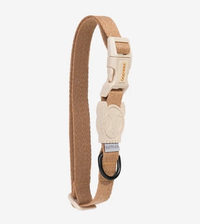 Zee.Dog Naturals Collection Dog Collar (Dune) dog charms,dog ID