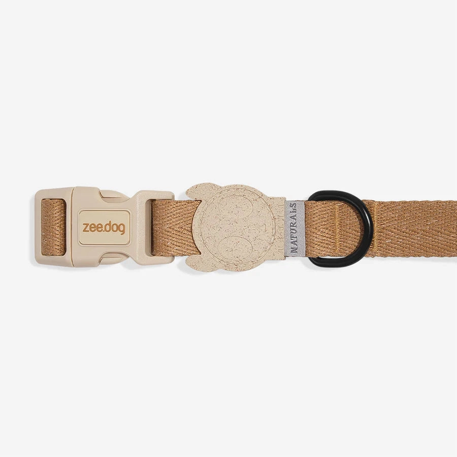 Zee.Dog Naturals Collection Dog Collar (Dune)