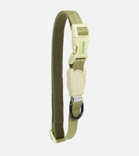 Zee.Dog Naturals Collection Dog Collar (Moss) dog charms,dog ID