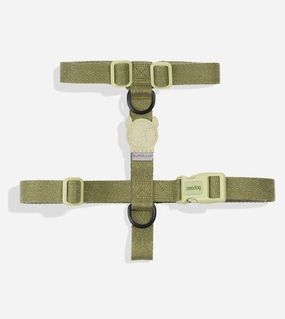 Zee.Dog Naturals Collection Dog H-Harness (Moss) dog joint care,hip support