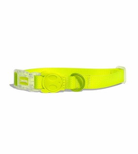 Zee.Dog Neopro Lime Dog Collar dog charms,dog ID