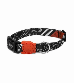 Zee.Dog Paisley Dog Collar dog charms,dog ID