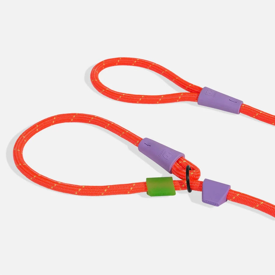 Zee.Dog Slip-N-Lock Adjustable Dog Rope Leash (Everest)