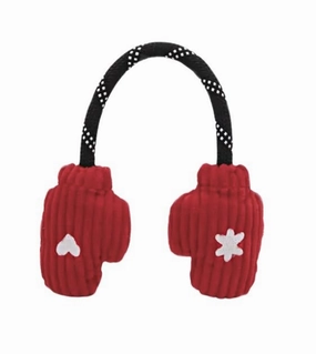 ZippyPaws Holiday RopeTugz Dog Toy (Mittens) pet souvenir,gift item